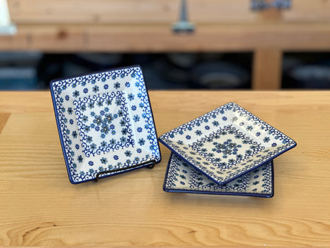 CLEARANCE Square Dessert Plates