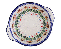 Round Baker with Handles