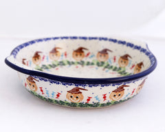 Round Baker with Handles