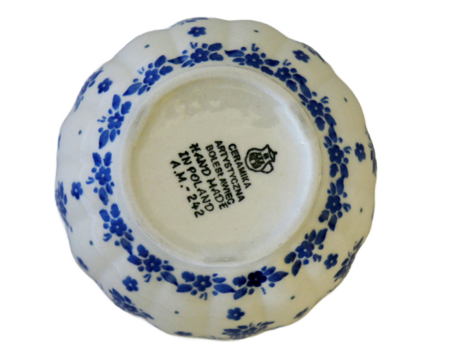 Scalloped Side Bowl Pacific Polish Pottery