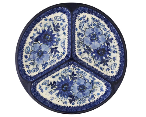 Unikat Round Divided Plate