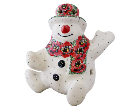 Unikat Snowman Luminary Figure