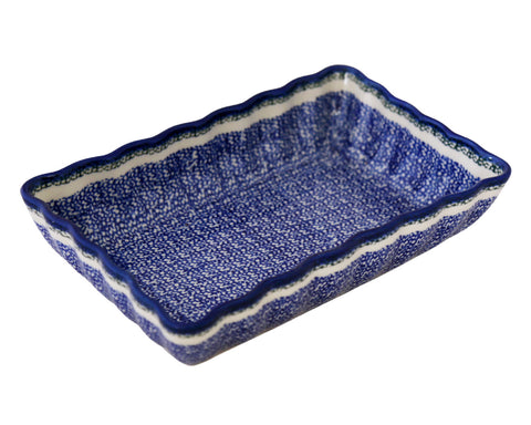 9" Scalloped Baker