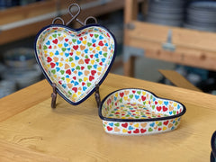 CLEARANCE Unikat Heart Baker Bowl