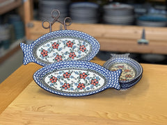CLEARANCE Fish Baker/Server