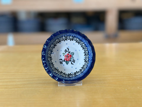 CLEARANCE Small Ruffled Tart Dish