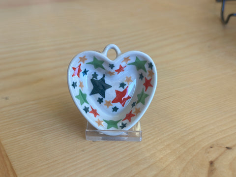 CLEARANCE Miniature Heart Ornament