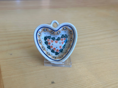 CLEARANCE Miniature Heart Ornament