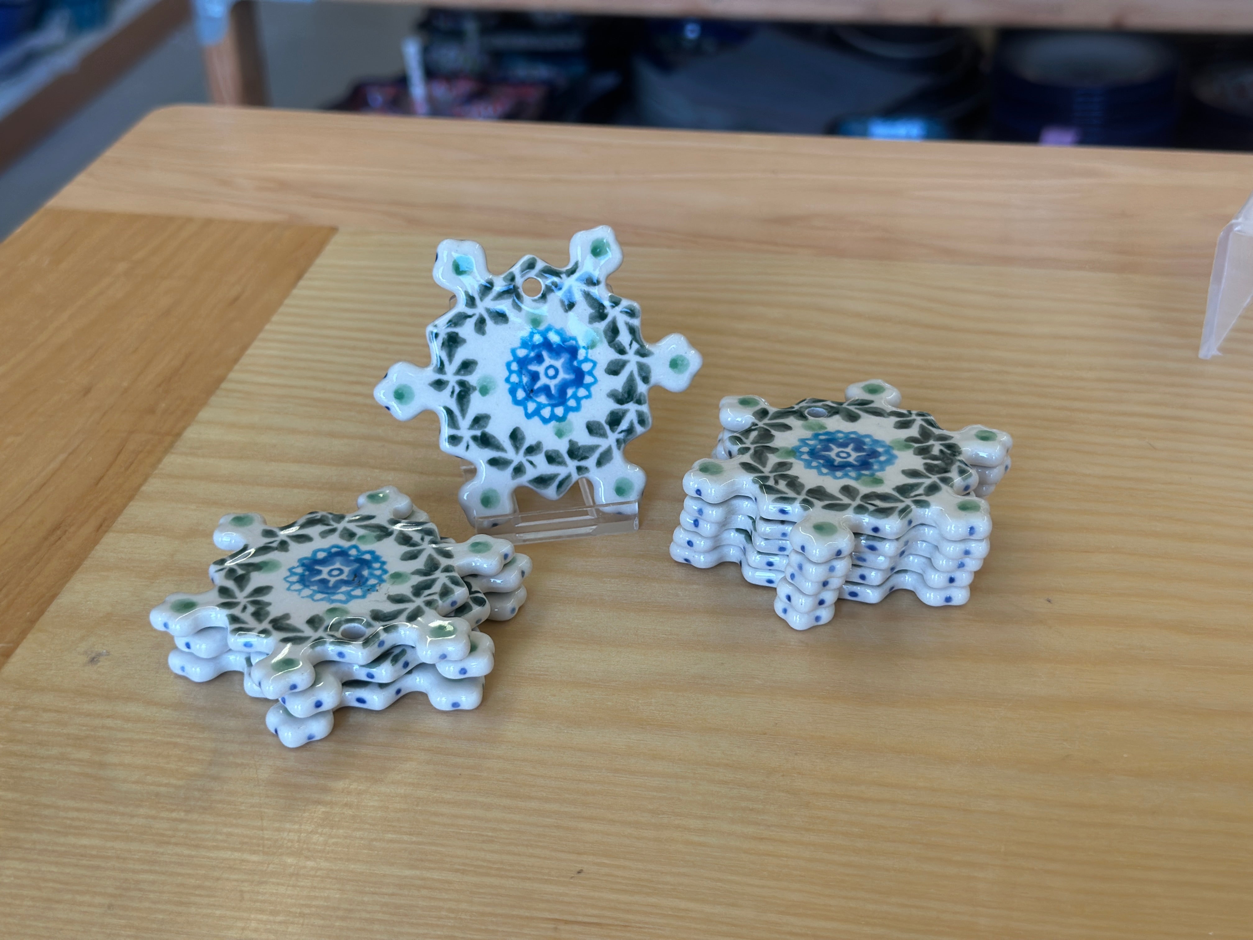 CLEARANCE Snowflake Ornament