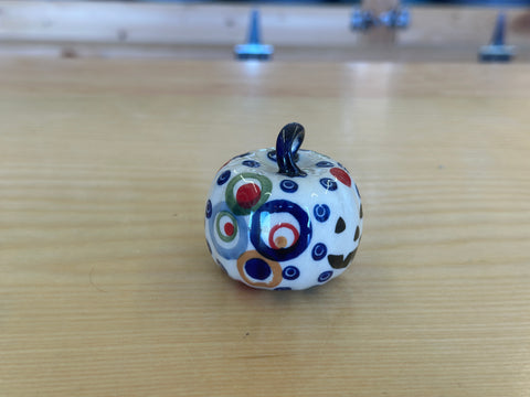 CLEARANCE Unikat Pumpkin Ornament Figure