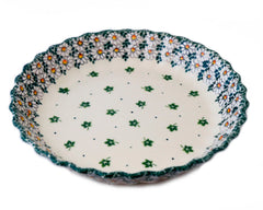 Unikat 10" Ruffled Pie Dish