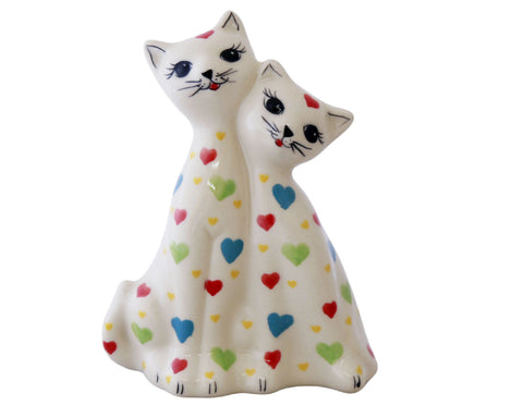 Unikat Double Cat Figure