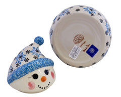 Large Unikat Snowman Canister