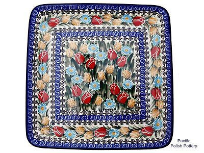 Unikat Square Plate or Tray - Pacific Polish Pottery
 - 1