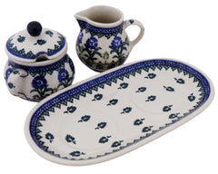 Cream and Sugar with Tray Set
