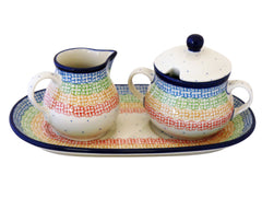 Cream and Sugar with Tray Set