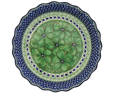10" Unikat Ruffled Pie Baker