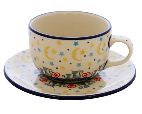 9oz Cup and Saucer Set