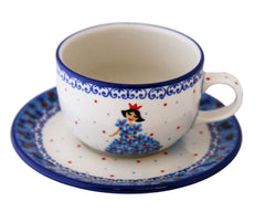 9oz Cup and Saucer Set