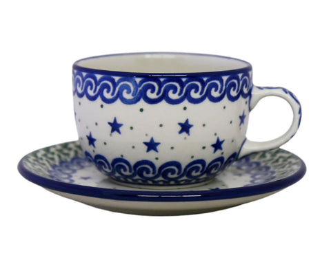 9oz Cup and Saucer Set