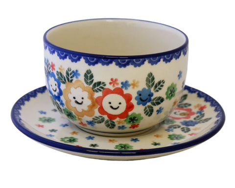 13oz Cup and Saucer Set