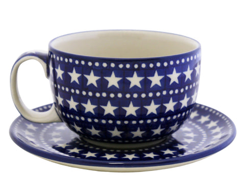 13oz Cup and Saucer Set