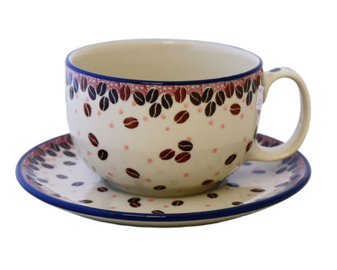 13oz Cup and Saucer Set