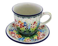 10oz Unikat Cup and Saucer Set