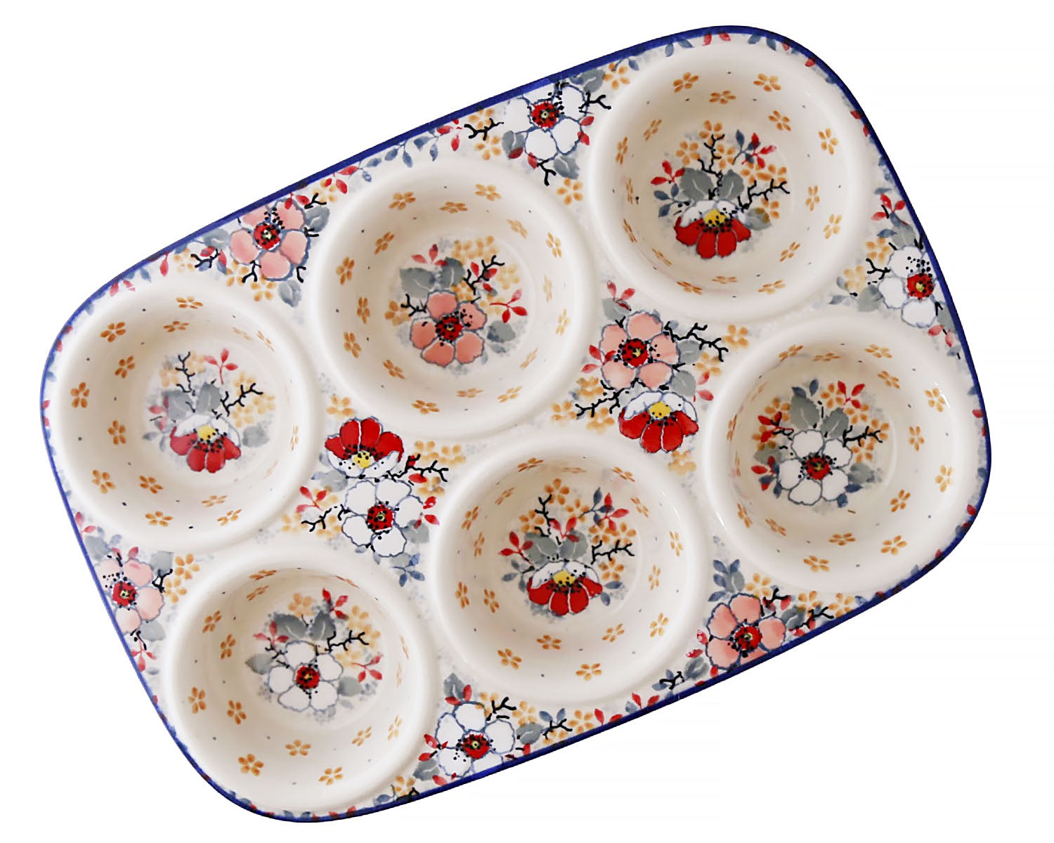Unikat Muffin Pan – Pacific Polish Pottery