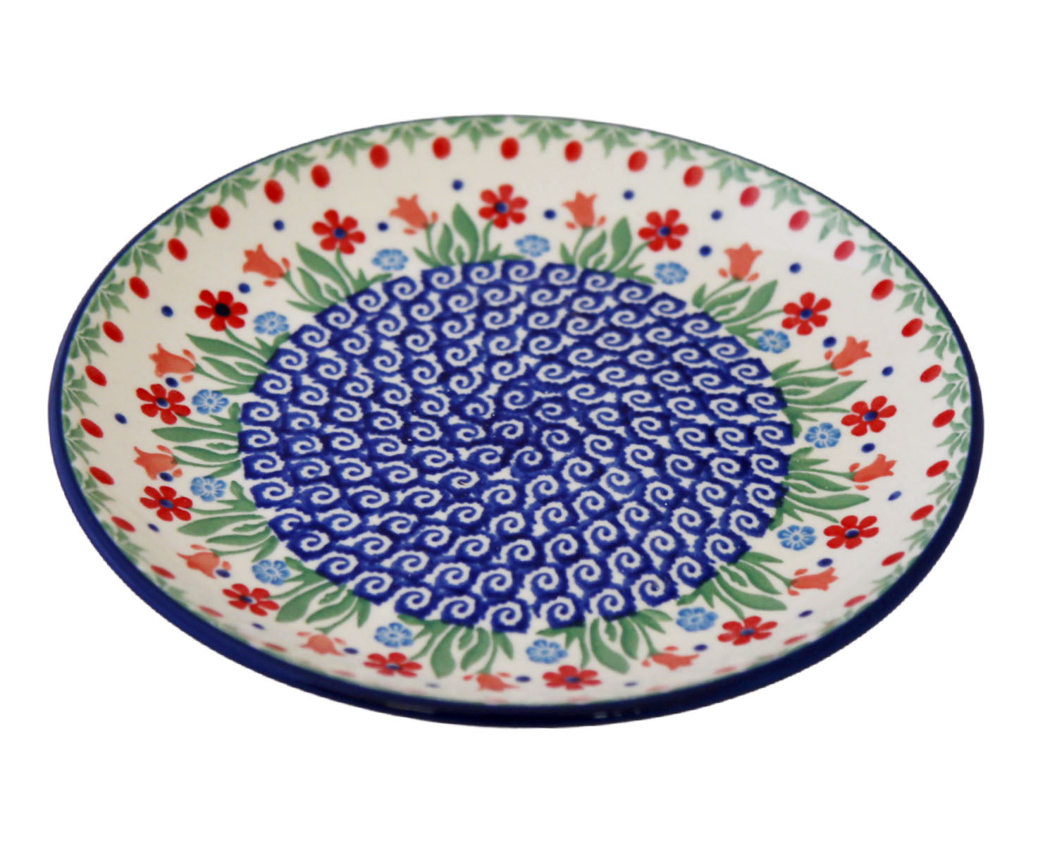 8" Plate Pacific Polish Pottery