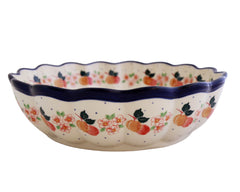 Large Scalloped Bowl