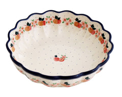 Large Scalloped Bowl