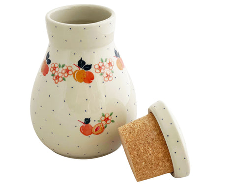 Large Jar w/ Stopper Lid